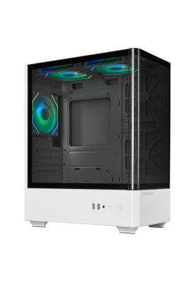 Корпус Prologix Lumi GM-01AW Glass White