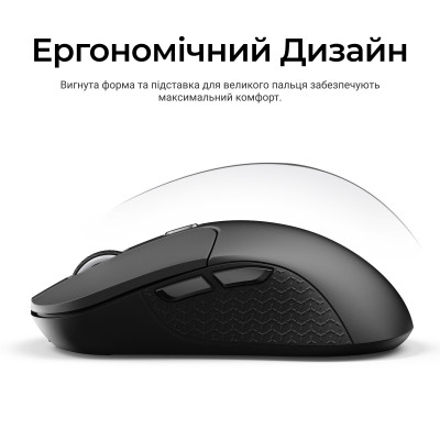 Миша бездротова Keychron M3 WL Black (M3-A23) Миша бездротова Keychron M3 WL Black (M3-A23)
