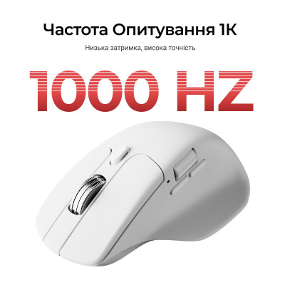 Миша бездротова Keychron M6S WL White (M6S-B72) Миша бездротова Keychron M6S WL White (M6S-B72)