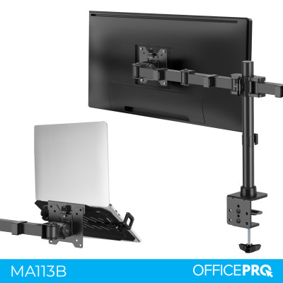 Кронштейн OfficePro MA113B 17-49" Black (VESA100х100) Кронштейн OfficePro MA113B 17-49" Black (VESA100х100)