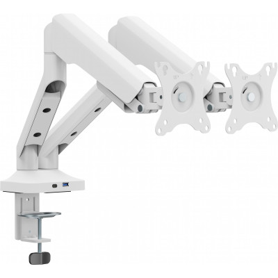 Кріплення настільне для двох моніторів OfficePro 17-35" White (MA452W)