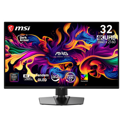 Монітор MSI 31.5" MAG 321UPX QD-OLED X24 Black 240Hz Монітор MSI 31.5" MAG 321UPX QD-OLED X24 Black 240Hz