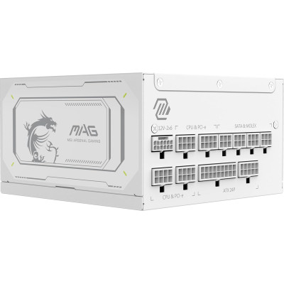 Блок живлення MSI MAG A1000GL PCIE5 White 1000W