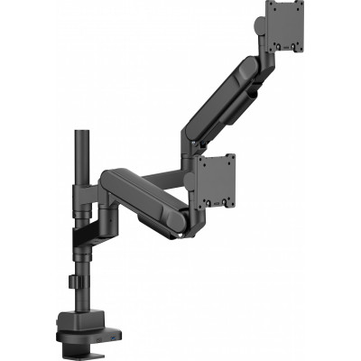 Кріплення настільне для двох моніторів OfficePro 24-57" Black (MAH752B)