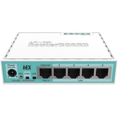 Маршрутизатор MikroTik RouterBOARD RB750GR3 hEX Маршрутизатор MikroTik RouterBOARD RB750GR3 hEX