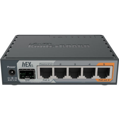 Маршрутизатор MikroTik RouterBOARD RB760iGS hEX S
