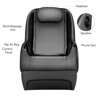 Масажне крісло Naipo MGCHR-A150 Black Масажне крісло Naipo MGCHR-A150 Black