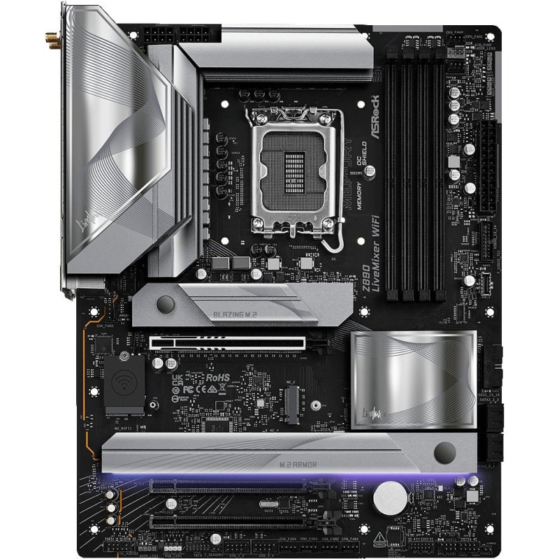 Материнська плата ASRock Z890 LiveMixer WiFi Socket 1851