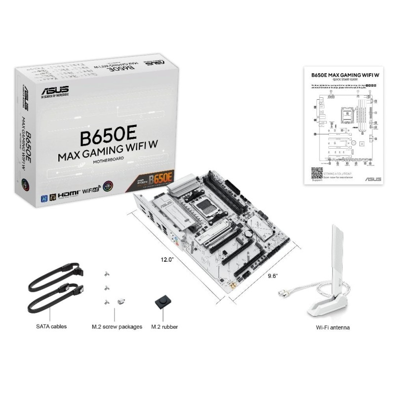 Материнська плата Asus B650E MAX Gaming WiFi W Socket AM5