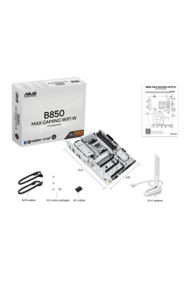 Материнська плата Asus B850 MAX Gaming WiFi W Socket AM5