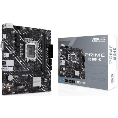 Материнська плата Asus Prime H610M-K Socket 1700 Материнська плата Asus Prime H610M-K Socket 1700