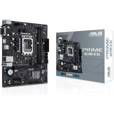 Материнська плата Asus Prime H610M-R D4-SI Socket 1700 Материнська плата Asus Prime H610M-R D4-SI Socket 1700