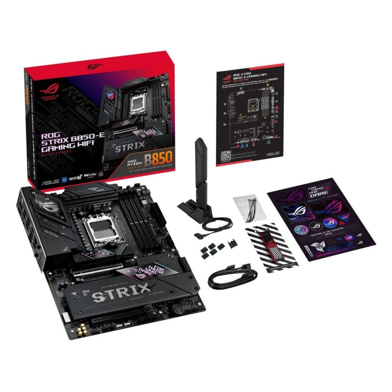 Материнська плата Asus ROG Strix B850-E Gaming WiFi Socket AM5