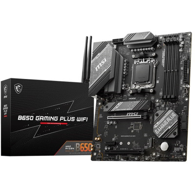 Материнська плата MSI B650 Gaming Plus WiFi Socket AM5 Материнська плата MSI B650 Gaming Plus WiFi Socket AM5
