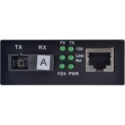 Медіаконвертер Step4Net (MC-R-0,1-1SM-1310nm-20) 10/100 Мб, 20км