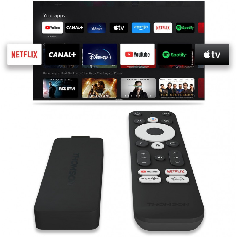 Медіаплеєр Thomson Streaming Stick 4K UHD 140G