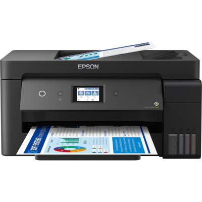 Багатофункціональний пристрій А3 кол. Epson L14150 Фабрика друку з WI-FI (C11CH96404) Багатофункціональний пристрій А3 кол. Epson L14150 Фабрика друку з WI-FI (C11CH96404)