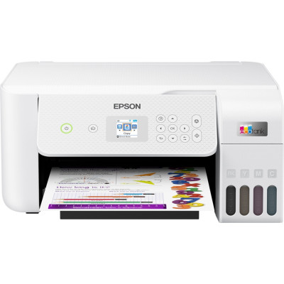 Багатофункціональний пристрій А4 кол. Epson EcoTank L3266 Wi-Fi (C11CJ66411) Багатофункціональний пристрій А4 кол. Epson EcoTank L3266 Wi-Fi (C11CJ66411)