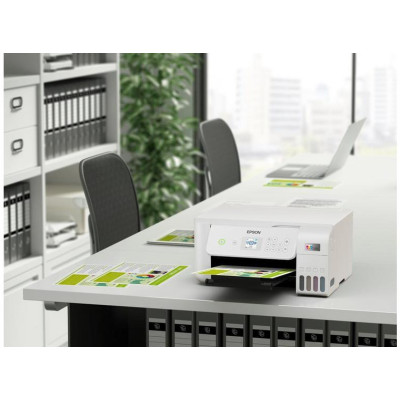 Багатофункціональний пристрій А4 кол. Epson EcoTank L3266 Wi-Fi (C11CJ66411) Багатофункціональний пристрій А4 кол. Epson EcoTank L3266 Wi-Fi (C11CJ66411)