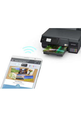 Багатофункціональний пристрій А4 кол. Epson EcoTank L8100 Wi-Fi (C11CK94401)