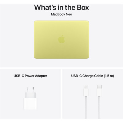 Ноутбук Apple MacBook Neo 13" A18 Pro 8/256GB 2026 (MHFD4UA/A) Citrus
