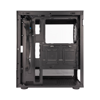 Корпус 1stPlayer Mi7-A-BK-2F7R-1F7 Black без БЖ