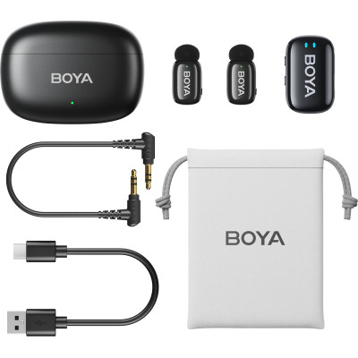 Мікрофон BOYA mini-18 TRS for camera Black