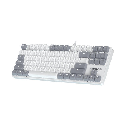 Клавіатура GamePro Genesis Metallic MK110W Outemu Red Swithes USB White