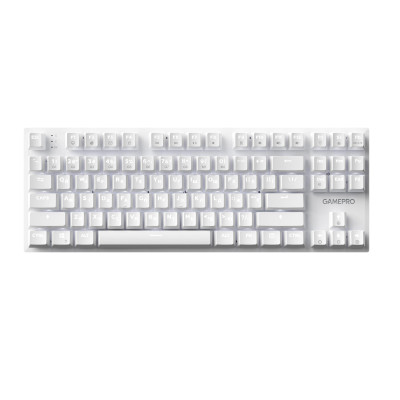 Клавіатура GamePro Genesis Joker MK124W Outemu Red Swithes USB White