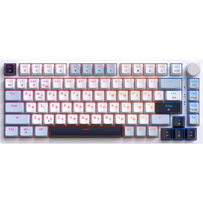Клавіатура GamePro Genesis Warden MK160BL White