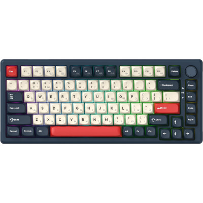 Клавіатура бездротова GamePro Asgard Yord Keychron Super Red Switch Blue (MK266BL)