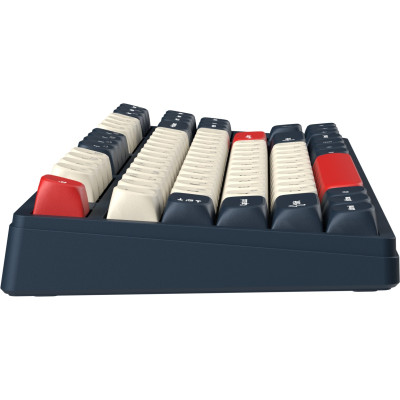 Клавіатура бездротова GamePro Asgard Ragnar Keychron Super Red Switch Blue (MK285BL)