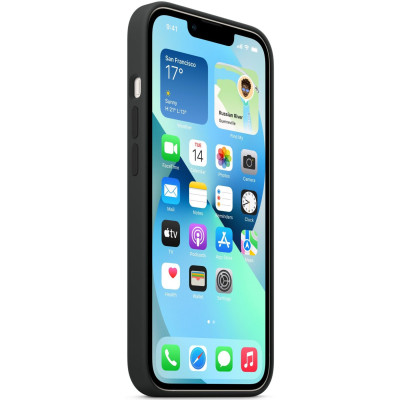 Чохол-накладка Apple Silicone Case with MagSafe для Apple iPhone 13 mini Midnight (MM223) Чохол-накладка Apple Silicone Case with MagSafe для Apple iPhone 13 mini Midnight (MM223)