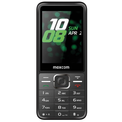 Мобiльний телефон Maxcom MM244 Black Мобiльний телефон Maxcom MM244 Black