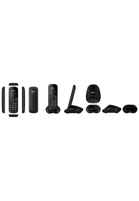 Мобiльний телефон Maxcom MM35D Black