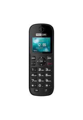 Мобiльний телефон Maxcom MM35D Black
