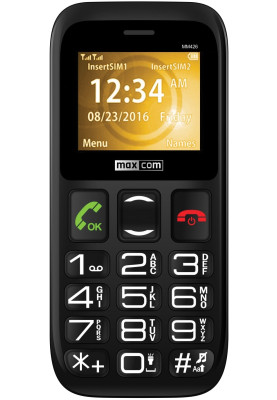 Мобiльний телефон Maxcom MM426 Black