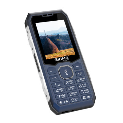 Мобiльний телефон Sigma mobile X-style 341 Bro Blue (4827798368428)