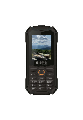Мобільний телефон Sigma mobile X-treme PV68 Dual Sim Black/Orange (4827798738221)
