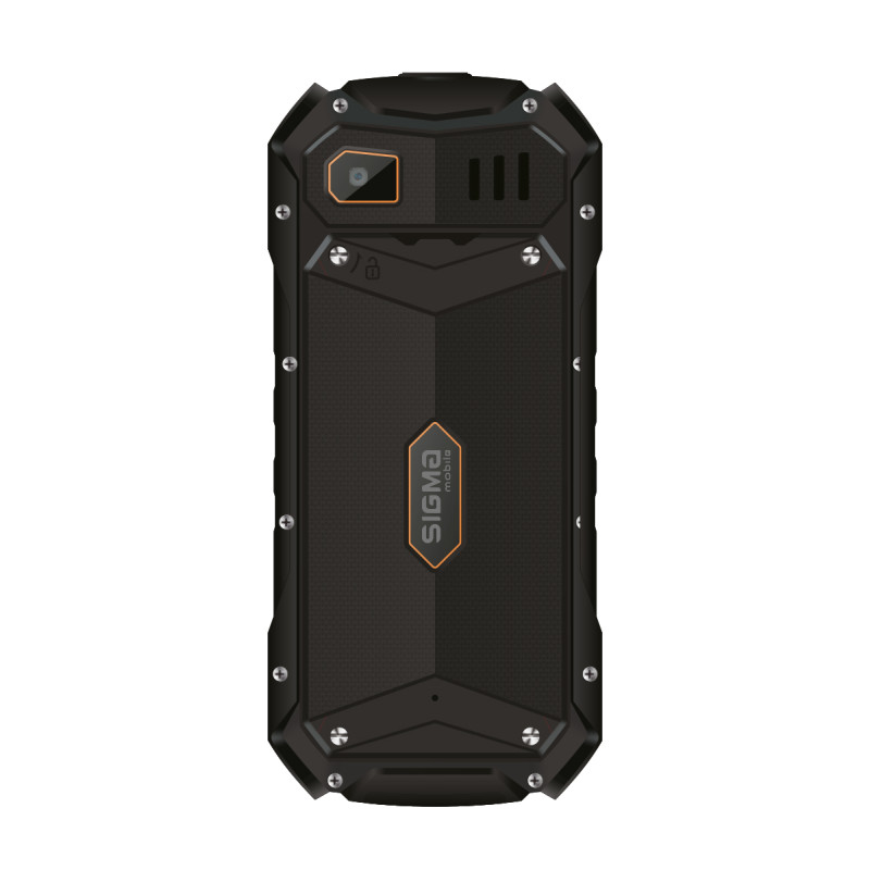 Мобільний телефон Sigma mobile X-treme PV68 Dual Sim Black/Orange (4827798738221)