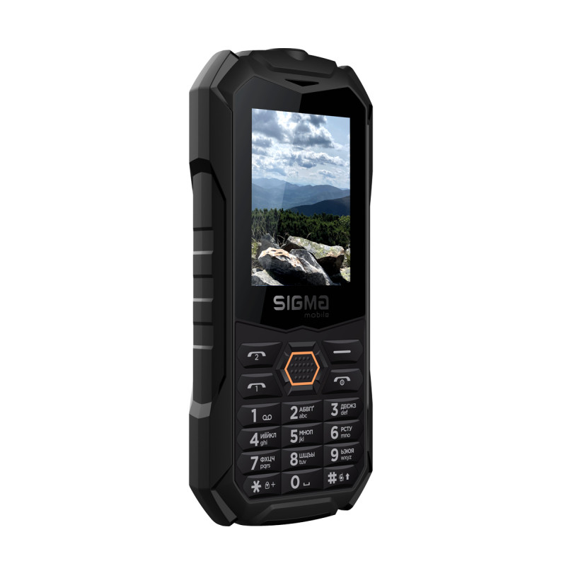 Мобільний телефон Sigma mobile X-treme PV68 Dual Sim Black/Orange (4827798738221)