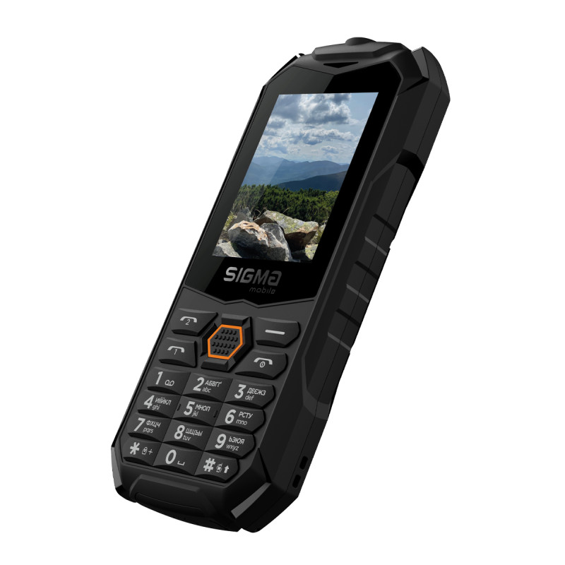 Мобільний телефон Sigma mobile X-treme PV68 Dual Sim Black/Orange (4827798738221)