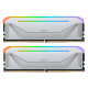 Модуль пам`ятi DDR5 2x16GB/5600 Apacer NOX RGB Silver (AH5U32G56C522NWAA-2)