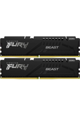 Модуль пам`яті DDR5 2x8GB/5200 Kingston Fury Beast Black (KF552C40BBK2-16)