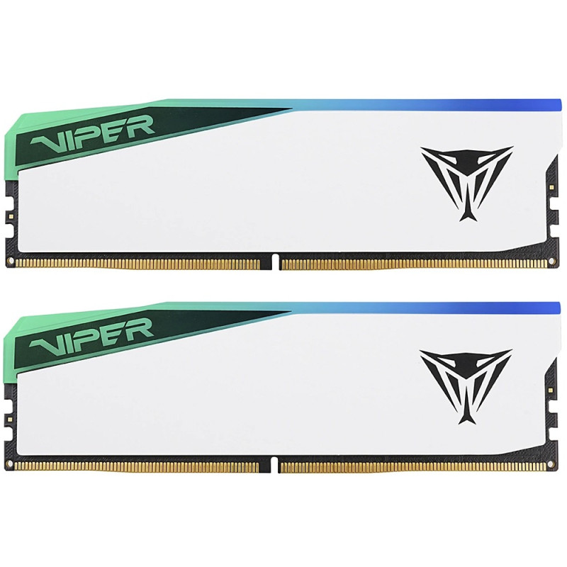Модуль пам`яті DDR5 2x16GB/6400 Patriot Viper Elite 5 RGB (PVER532G64C32KW)