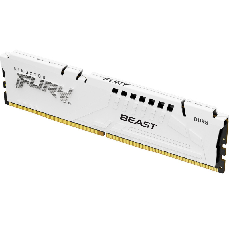 Модуль пам`яті DDR5 32GB/6000 Kingston Fury Beast White (KF560C36BWE-32)