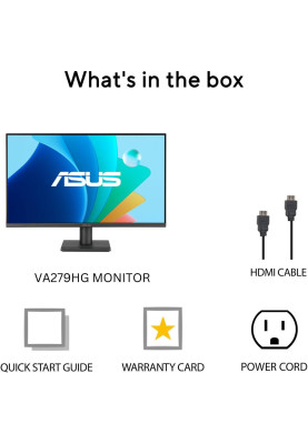Монітор Asus 27" VA279HG (90LM04J1-B02371) IPS Black 120Hz