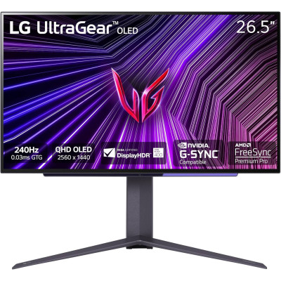 Монітор LG 27" 27GS95QE-B OLED Black 240Hz