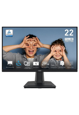 Монiтор MSI 21.5" Pro MP225V VA Black 100Hz