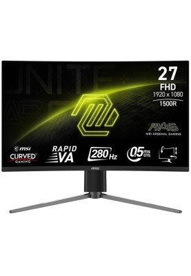 Монітор MSI 27" MAG 276CPXF VA Black Curved 280Hz